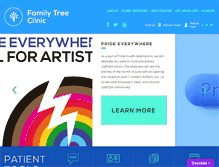 Tablet Screenshot of familytreeclinic.org